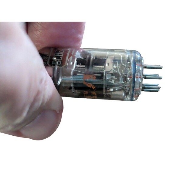 RCA 6CB6A Vintage Electron Tube 7 PIN Vacuum Amp Ham Radio Transmitter TV - Picture 3 of 3
